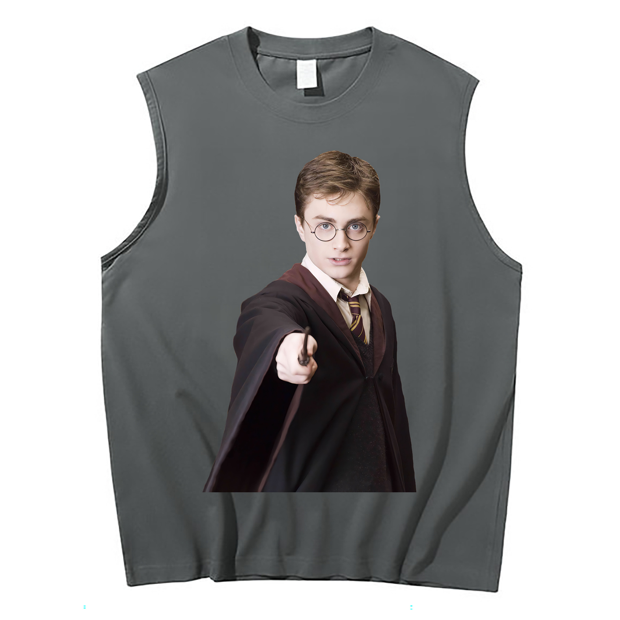 （画像用） Harry Potter ハリー・ポッターシリーズ コットン100％タンクトップ（フロントプリント）